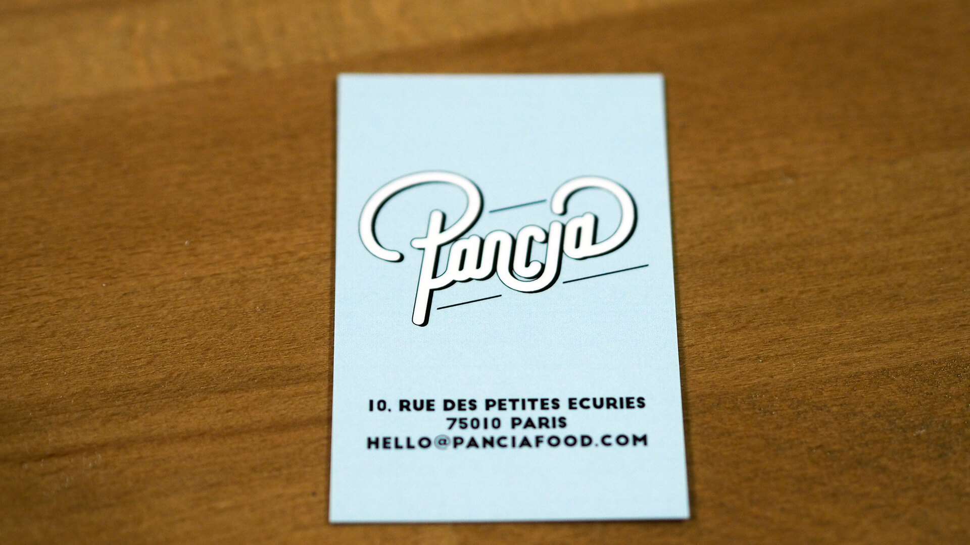 Restaurant Pancia Paris 75010